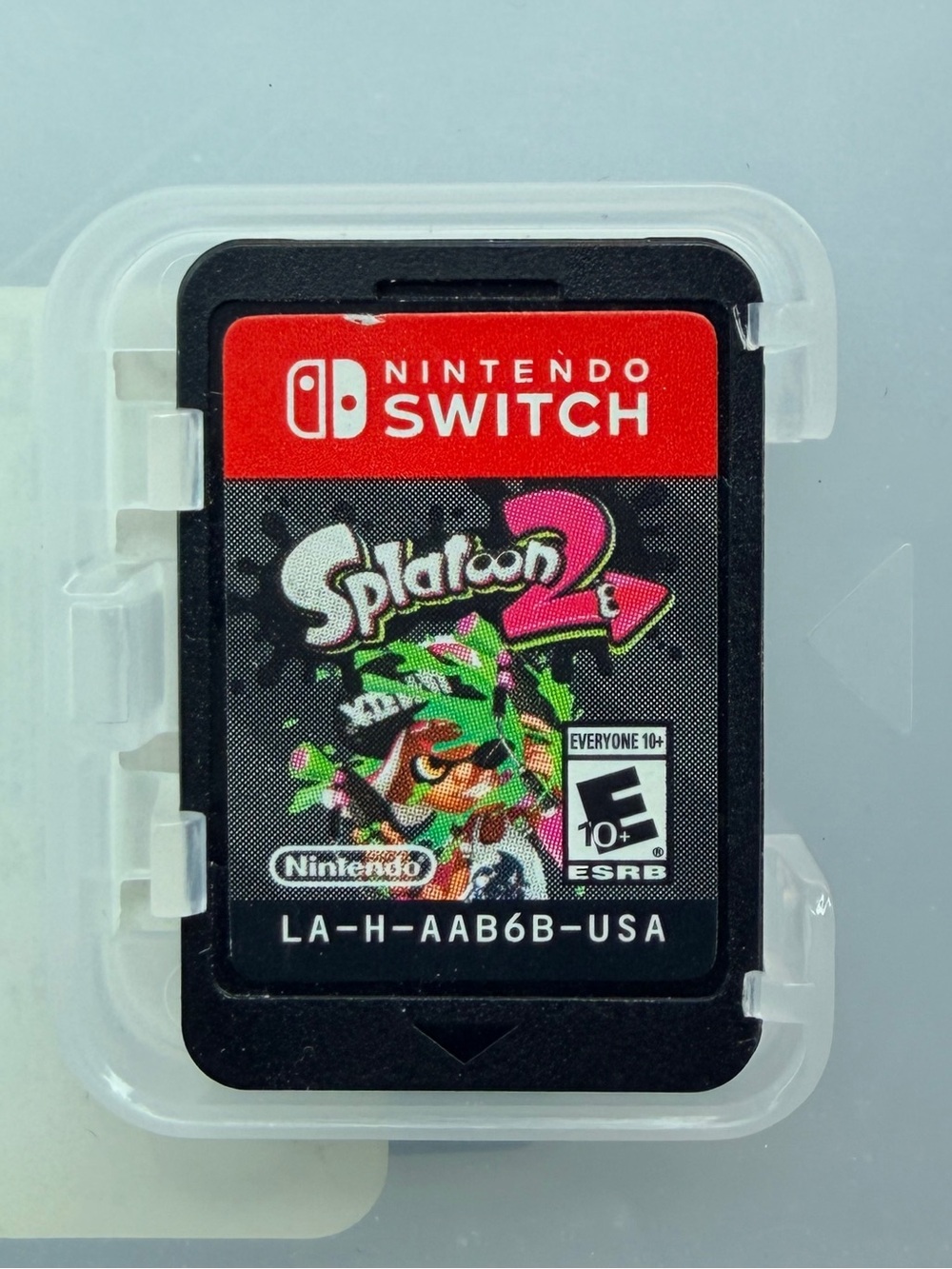 Nintendo Switch Splatoon 2 Game Card